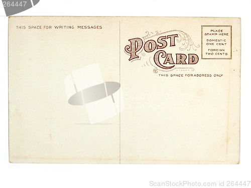 Image of Old greeting card from USA