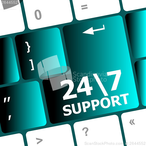 Image of Support sign button on keyboard keys