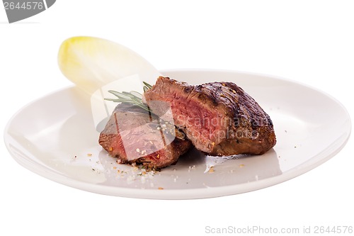 Image of Succulent medium rare beef steak