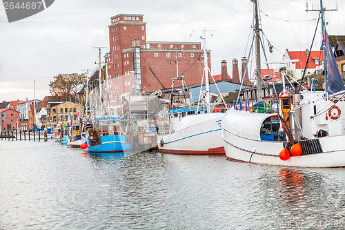 Image of Fishing boat in harbour