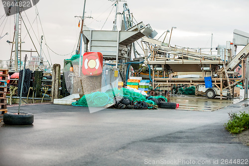 Image of Fishing boat in harbour