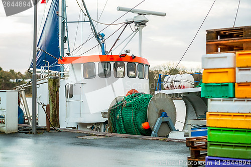 Image of Fishing boat in harbour