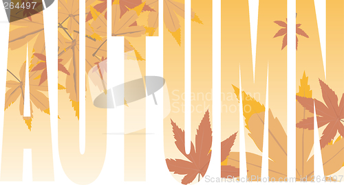 Image of autumn text