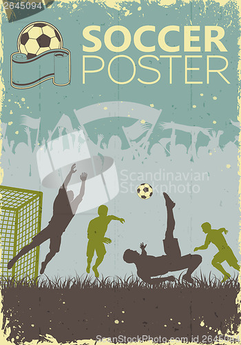 Image of Soccer Poster