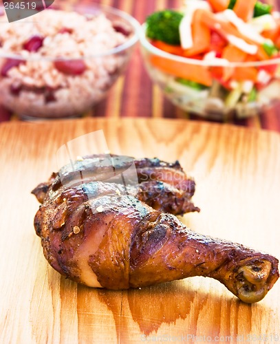 Image of Jerk Chicken with Vegetables