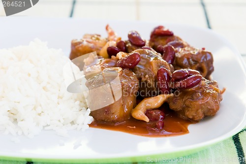 Image of Oxtail Stew with Rice and Vegetables