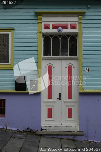 Image of Colourful door