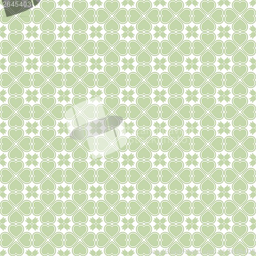 Image of seamless hearts pattern