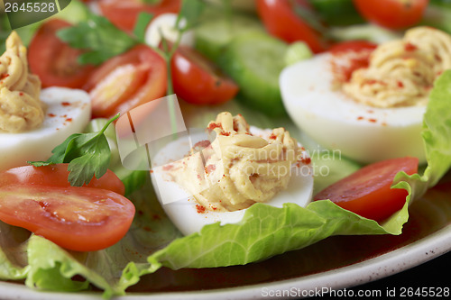 Image of Deviled egg salad macro