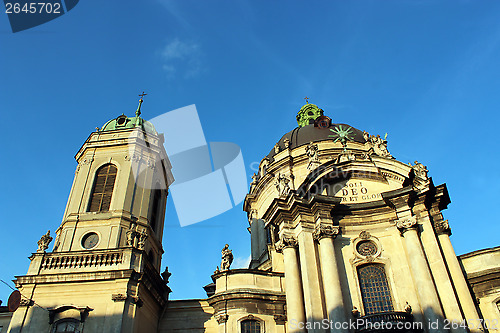 Image of The Dominican church and monastery in Lviv