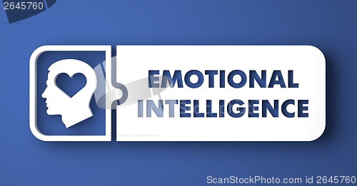 Image of Emotional Intelligence in Flat Design Style.