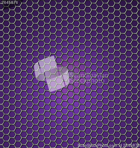 Image of Abstract purple background with hexagons