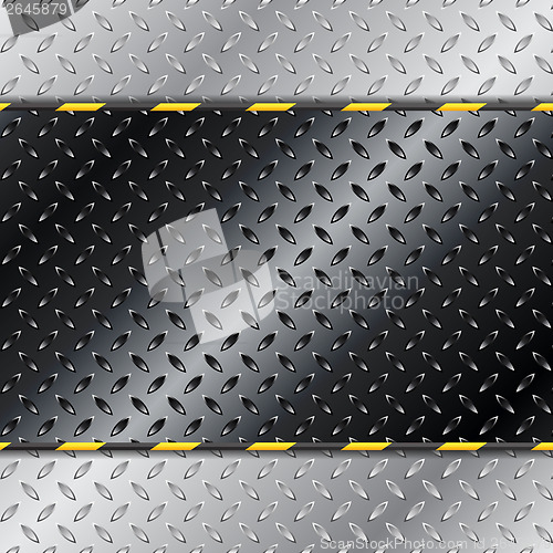 Image of Abstract customizable metallic background