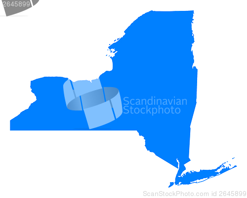 Image of Map of New York