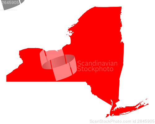 Image of Map of New York