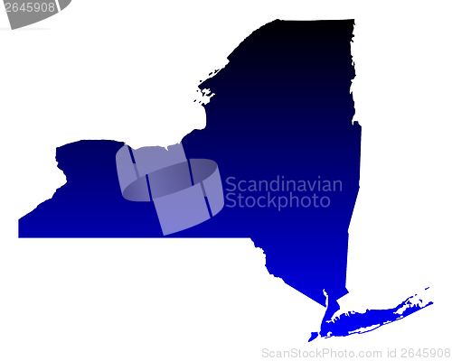 Image of Map of New York