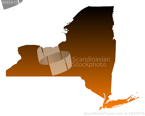 Image of Map of New York