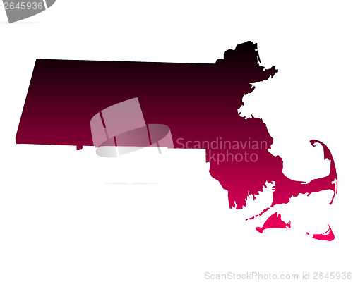 Image of Map of Massachusetts