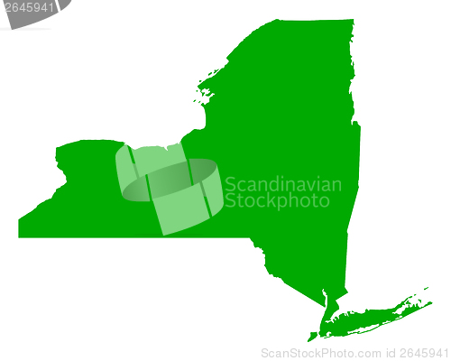 Image of Map of New York