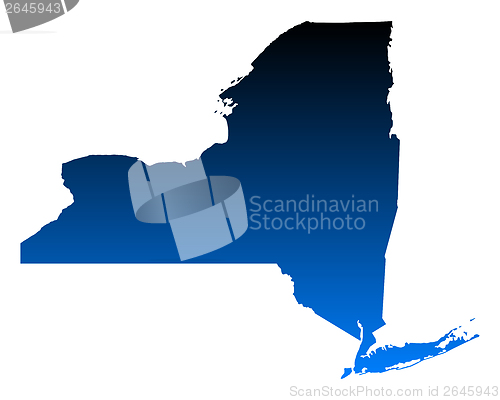 Image of Map of New York