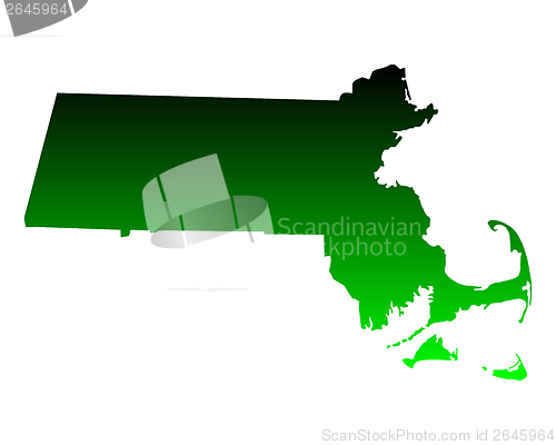 Image of Map of Massachusetts