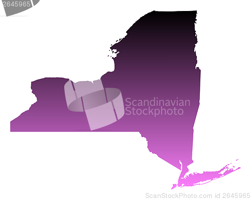 Image of Map of New York