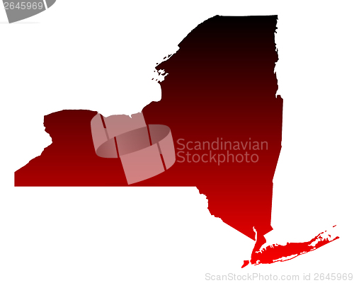 Image of Map of New York