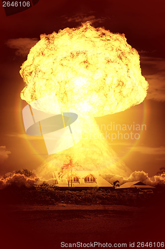 Image of nuclear bomb