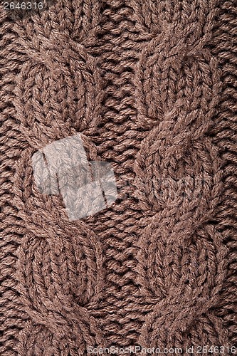 Image of knitted texture