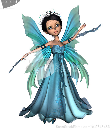 Image of Flying Little Fairy Butterfly