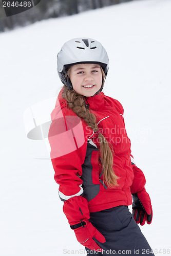 Image of Little skier