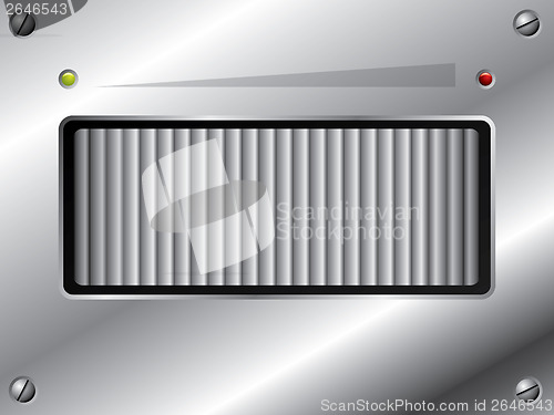 Image of Metallic volume control design 