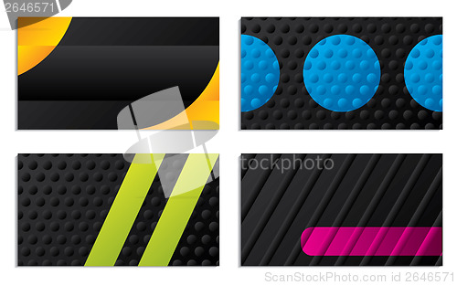 Image of Abstract business card designs 
