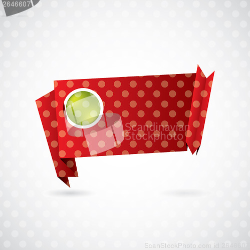 Image of Dotted origami design