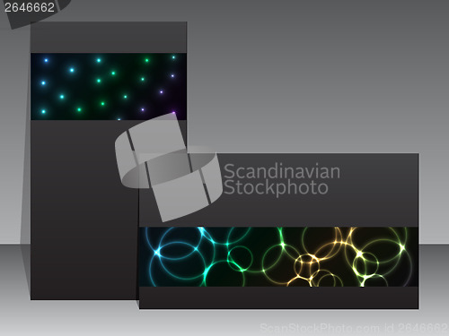 Image of Abstract business card design