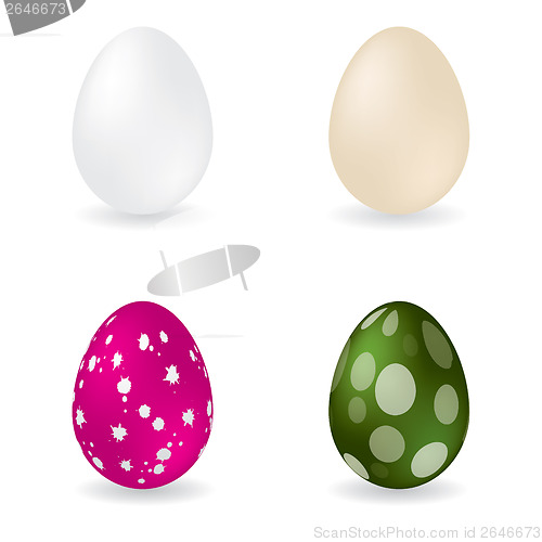 Image of Easter and simple egg