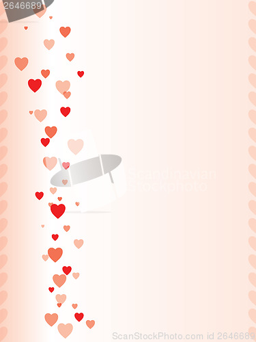 Image of Valentine day greeting design 