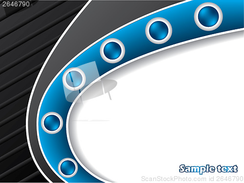 Image of Abstract blue backdrop design