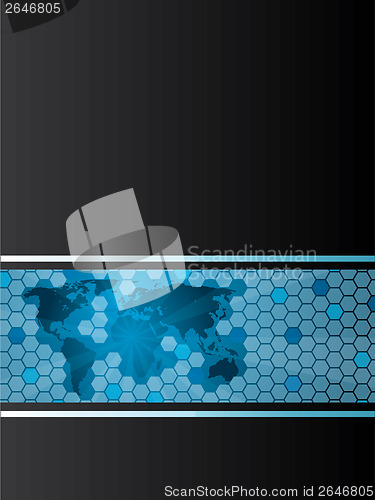 Image of Hexagon brochure design 