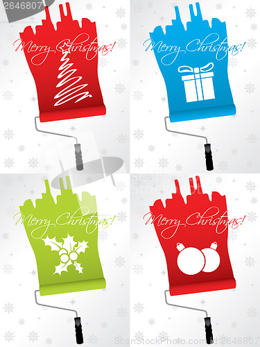 Image of Shifty christmas greeting card set