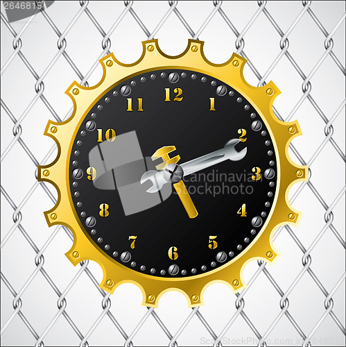 Image of Industrial design clock