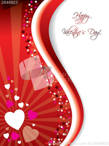 Image of Bursting Valentine card 