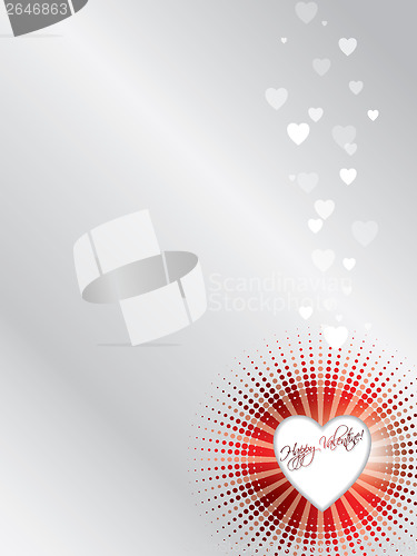 Image of Halftoned valentine card 