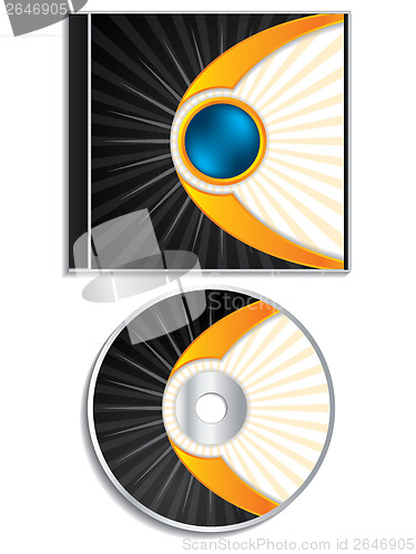 Image of Abstract cd and cover design