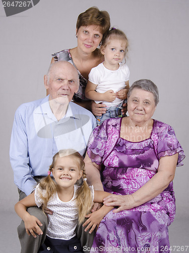 Image of Group family portrait