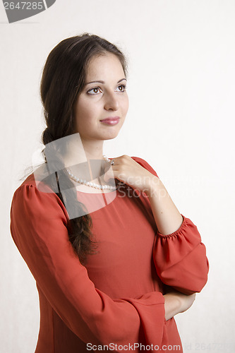 Image of Portrait of pregnant girls in the Studio