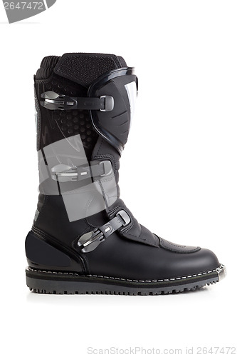 Image of Biker MX boot isolated