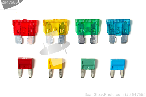 Image of Car blade type fuses