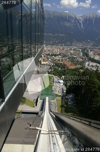 Image of View from ski-jump