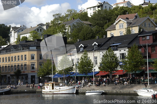 Image of Arendal harbour